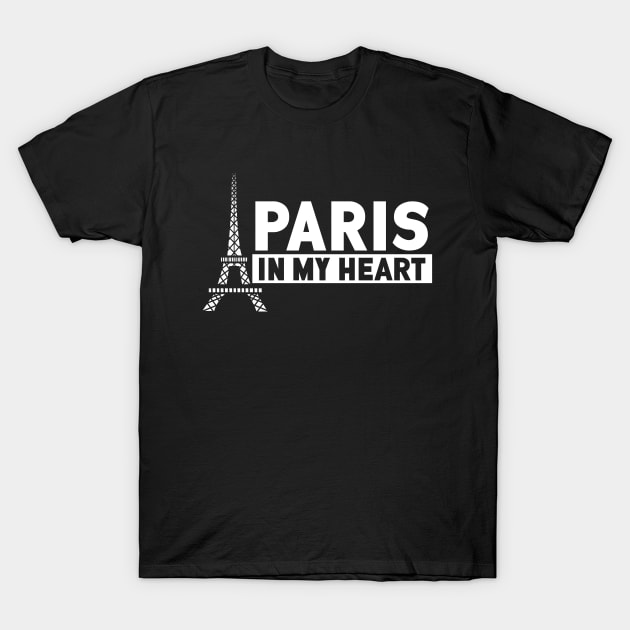 I Love Paris T-Shirt by Korry